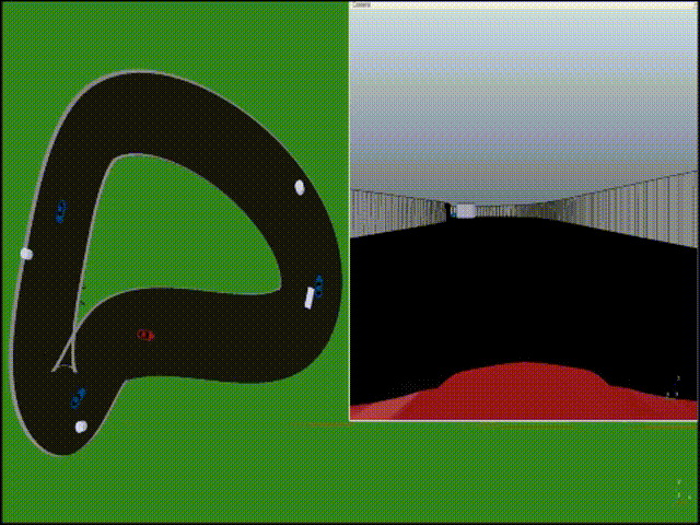 (a) Autonomous driving — 1 (DDPG)